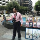 Personaje. Marco Izurieta, a diario, recorre las 21 cuadras que comprenden la avenida 9 de Octubre. También circula por Las Peñas y la calle Panamá.