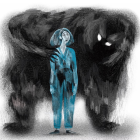 Referencial.- Una gráfica del miedo que genera la inseguridad.