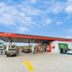 Estación. Una de las gasolineras que hay en Guayaquil.