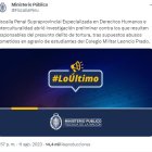 La Fiscalía se pronunció en la red social X.