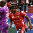 Sergio López volvió a la titularidad y marcó un gol en el triunfo de los morlacos.