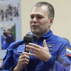 En la imagen de archivo, el cosmonauta Dmitri Petelin. Esta será su sexta caminata.