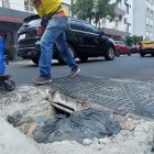 Vecinos de la calle Junín y Baquerizo Moreno solicitan una intervención