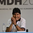 Foto de archivo del expresidente boliviano Evo Morales. EFE/Matias Martín Campaya