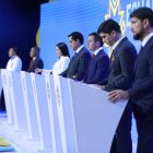 Los candidatos presidenciales se sometieron al debate electoral obligatorio.