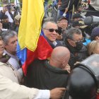 Liberación. El exvicepresidente Jorge Glas salió de la cárcel tras recibir recursos judiciales.