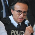 Foto de archivo de Christian Zurita, candidato a la Presidencia de Ecuador, en reemplazo de Fernando Villavicencio, quien fue asesinado en Quito.