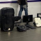 Hecho. Los objetos fueron presentados por la Policía.