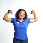 La pesista de 17 años fue quinta en el Mundial.