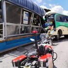 Percance. El Cuerpo de Bomberos informó de un nuevo siniestro de que ocurrió en la capital.