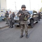 Resguardo. Tras el asesinato a Villavicencio, la Policía triplicó la seguridad para Christian Zurita, su posible reemplazo.