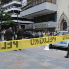 El homicidio ocurrió mientras el fiscal Édgar Escobar se encontraba en el parque cercano a la Fiscalía, lustrando sus zapatos.