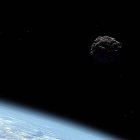 Ilustración de un objeto cercano a la Tierra, como el asteroide o miniluna 2022 NX1. NASA/JPL-Caltech