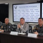 Informe. El domingo pasado, el comandante Fausto Salinas y el ministro Juan Zapata informaron avances del caso Villavicencio.