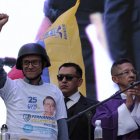 Acto. Unas 1.000 personas acudieron al acto proselitista cumplido en el norte de Quito.