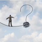 Representación.- Una gráfica sobre la inquietud de qué pasará mañana.