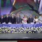 El presidente de la República, Guillermo Lasso, y la presidenta del CNE, Diana Atamaint, brindaron un discurso a los ecuatorianos.