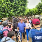 La candidata votó en Chone