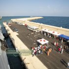 El barco humanitario de Médicos Sin Fronteras (MSF), el Geo Barents, ha atracado este 20 de agosto en Bari (sur) con 55 personas a bordo.