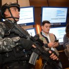 Centro de mando unificado del CNE donde se dan los resultados de las elecciones anticipadas 2023.