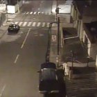 Hecho. En cámaras quedó registrado el suceso.