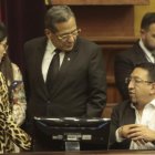 Los exlegisladores Luis Almeida y Virgilio Saquicela no retornarán a la Asamblea.