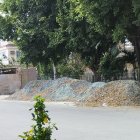 La estructura, ubicada en Los Esteros, está detrás del colegio Letras y Vida.