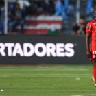 Enner Valencia de Internacional luego de anotar su gol.