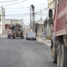 Asfaltado. Tres bloques de la cooperativa 5 de Junio fueron asfaltados.