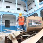 La intervención en el colegio Ana Paredes, en Guayaquil, empezó ya hace unos días.