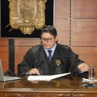 Recurso. El juez Wálter Macías fue separado de la Corte Nacional de Justicia por una decisión de la Judicatura.