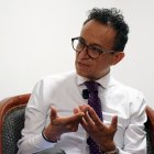 Decisión. Christian Zurita dice que una de las últimas actividades como periodista será la publicación de un libro.