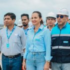 La también prefecta del Guayas, Marcela Aguiñaga, presentó la denuncia ante Fiscalía.