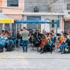 Una de las presentaciones reciente de la Sinfónica Juvenil José Joaquín de Olmedo.