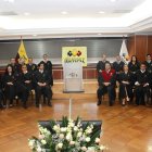 Organismo. Los miembros del pleno de la Corte Nacional de Justicia hicieron un pronunciamiento.