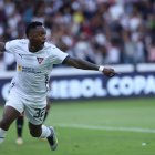 Renato Ibarra en el partido de este jueves.