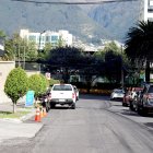 Norte. En la Diego de Almagro, donde ocurrió el robo, los guardias de seguridad observan constantes asaltos.
