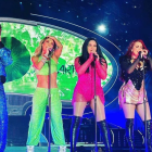 Christopher, Anahí, Maite, Dulce María y Christian en el Soy Rebelde Tour.