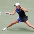La tenista polaca Iga Swiatek se estrenó con victoria en el US Open.