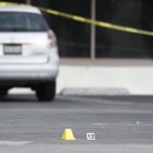 Escena de un tiroteo en Estados Unidos.