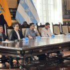 La firma del convenio se hizo en el Salón de la Ciudad, este 29 de agosto.