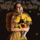 Florencia Bertotti en concierto.