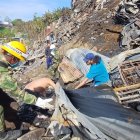 Personal del Ejército apoya en las labores de remoción de escombros