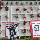 Homenaje a Victor Jara en Santiago de Chile.
