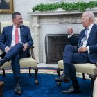 Rodrigo Chaves, presidente de Costa Rica, se reunió con su homólogo estadounidense Joe Biden.