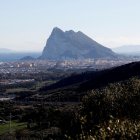 Imagen de archivo una vista del peñón de Gibraltar.