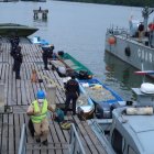 Suceso.- Uno de los casos de robo a camaronera en que las autoridades lograron detener a los delincuentes.
