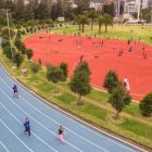 Los usuarios del parque de La Carolina han tenido que cambiar sus horarios para sentirse más seguros en sus visitas