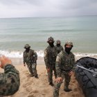 Imagen de las maniobras estivales Ulchi Freedom Shield (UFS) entre Corea del Sur y Estados Unidos.