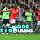 Enner Valencia lleva marcados cuatro goles en cuatro partidos con el Inter en Copa Libertadores.